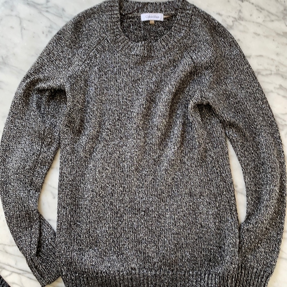 Sparkly knit Calvin Klein Sweater